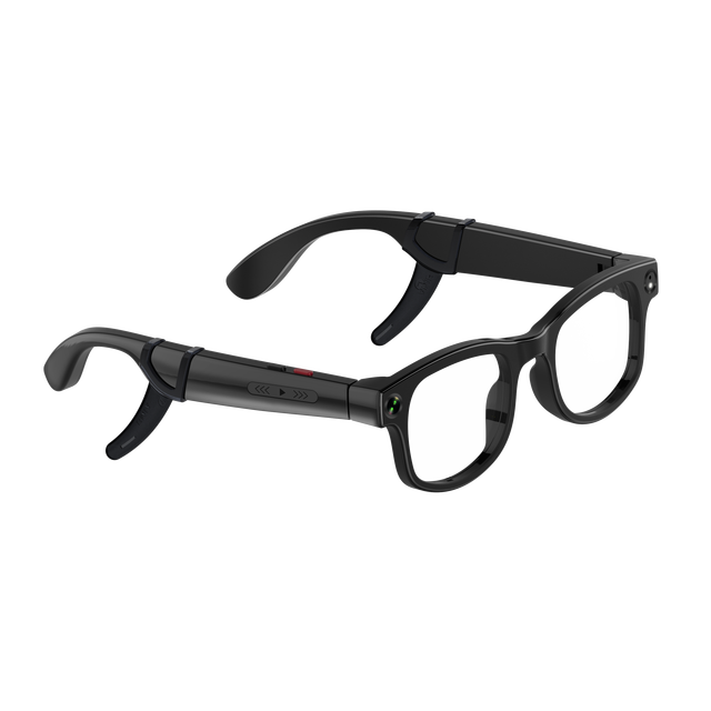 AI Smart Glasses with 8MP HD Camera Real Time Language Translation ChatGPT Integration Video Audio Translation Wearable Device