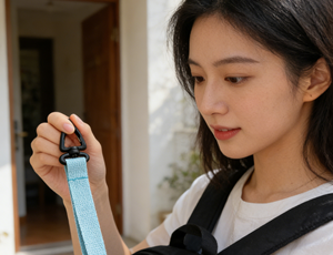 Llavero Multicolor Hecho <span class=keywords><strong>a</strong></span> <span class=keywords><strong>Mano</strong></span> DIY Estilo INS Coreano <span class=keywords><strong>de</strong></span> Lona con Correa para Muñeca o Llavero <span class=keywords><strong>de</strong></span> <span class=keywords><strong>Tela</strong></span> con Logotipo Estilo Coreano - Product Image 3