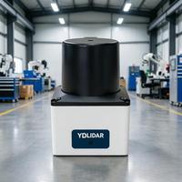 Sensor LiDAR 2D TIA-H, Escáner Láser, Resistente al Agua IP65, Frecuencia de Medición de 300 kHz, Campo de Visión de 200°