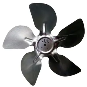 ODM OEM Custom Metal Electric Motor 3 Wings 5 Wings Metal Axial Air Cooler Fan Blades