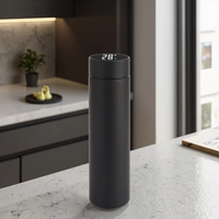 Vaso Térmico Inteligente de Acero Inoxidable, Económico, con Aislamiento al Vacío, para Uso Comercial, para Café y Bebidas Frías