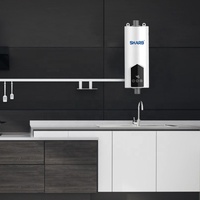 Chauffe-eau électrique instantané sans réservoir, w, pour salle de bain et cuisine, douche chaude