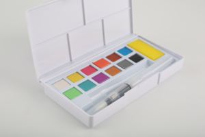 Pinturas de color de agua no tóxicas, suministros de Arte de pintura de gran valor para adultos, niños, artistas y principiantes, juego de pintura de acuarela - Product Image 4