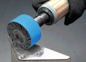 Herramienta abrasiva 150 # lijadora de husillo Zirconia lijado tambor bandas mangas tambor lijadora madera lijado tambor - Product Image 5