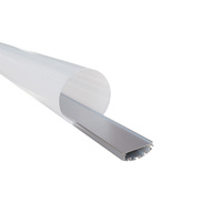 Profilés à montage suspendu de forme ronde, angle de tube de faisceau de 360 degrés, profil d'éclairage LED en aluminium pour lumière LED intérieure