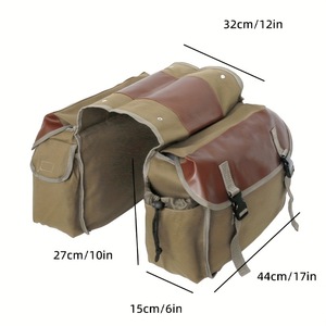 Toile anti-poussière siège arrière selle vélo moto sac Sport voyage Messenger sac à dos pour Tail Pack utilisation - Product Image 2