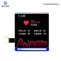 Moniteur LCD de panneau de module d'affichage AMOLED de 1.63 pouces avec écran OLED 320*320 MIPI DSI RGB pour montres intelligentes