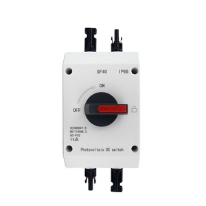 Interrupteur Isolateur Solaire DC PV 1000V 32A 4 Pôles, Interrupteurs Principaux Extérieurs Étanches IP66 pour Usage Industriel - Product Image 1