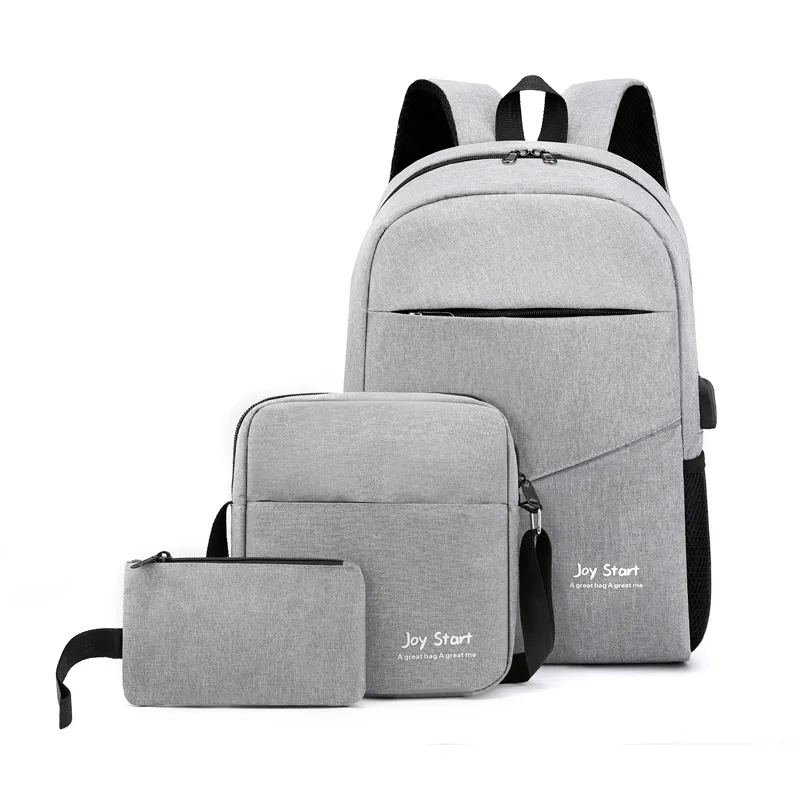 حقيبة جديدة للبيع بالجملة بسعر منخفض شحن USB 3 في 1 حقائب للطلاب للمدرسة