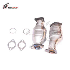 Pièces accessoires personnalisables de convertisseur catalytique de <span class=keywords><strong>catalyseur</strong></span> à trois voies conçues spécifiquement pour Nissan Patrol - Product Image 3