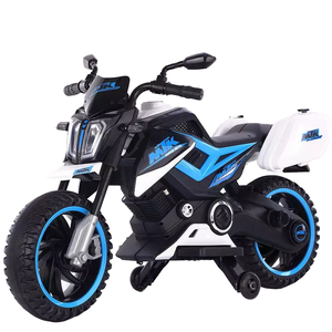 新款时尚儿童摩托车带辅助轮儿童户外骑行玩具摩托车 - Product Image 1