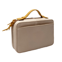 Sac à main quotidien pour femme en PU grainé, avec logo personnalisé, couleur contrastante, petite pochette frontale et poignée supérieure, vente en gros