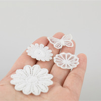 Lait soie Soluble dans l'eau Applique vêtements chaussures et chapeaux accessoires rideau trou réparation bricolage broderie dentelle Patch
