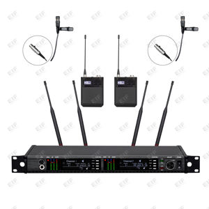 Sistema de Micrófono Inalámbrico UHF Portátil Profesional MY-2800 para Cantar Karaoke - Product Image 2