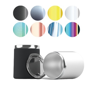 Cốc Vại Trà Giữ Nhiệt Bằng Thép Không Gỉ Logo Tùy Chỉnh 12 <span class=keywords><strong>Oz</strong></span> Hàng Mới Về Cốc Du Lịch Cà Phê Kín Chân Không Số Lượng Lớn - Product Image 2