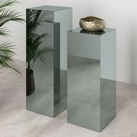 Support de présentation en acrylique de 40 pouces, multicolores, avec miroir, grand présentoir en acrylique pour la vente au détail