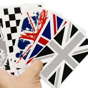 1 Stuk Universele Union Jack Auto Accessoires Pvc Handrem Sticker Para Auto Voor Mini Cooper Een Jcw S Clubman