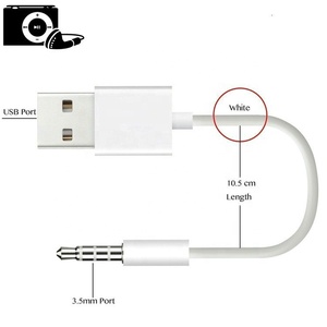 Yitkor Giắc Cắm/Giắc Cắm 3.5Mm Cho IPod Shuffle Thứ 3 Thứ 4 5/6/7 Cáp USB Có Thể Sạc Lại Cho IPod Shuffle Cáp Sạc - Product Image 3