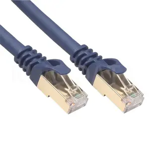 Full Copper Cat 8 Ethernet Patch Cord Communication Cables for Reliable Network Connectivity