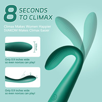 Gelance G-Punkt Vibrator für Frauen 10 Vibrationsmodi Klitoris- und Brustwarzen-Stimulator USB Aufladbar 100% Wasserdicht Latex-Material