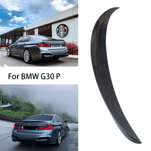 สปอยเลอร์หลังคาร์บอนไฟเบอร์ทรง P สำหรับรถยนต์ BMW ซีรีส์ 5 รุ่น G30 G38 และ M5 F90 ปี 2016-2023 - Product Image 2