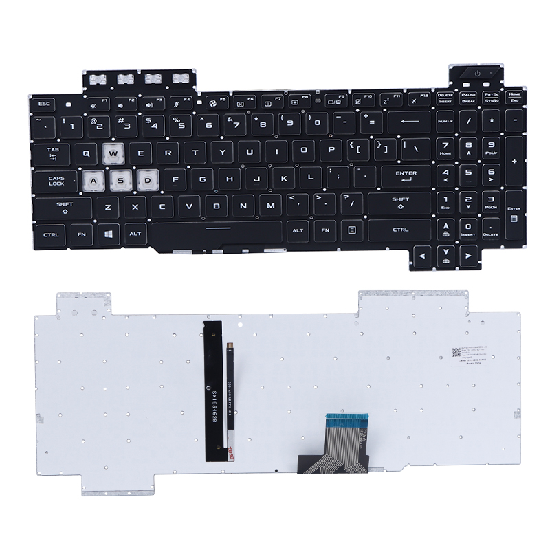 Asus Laptop Keyboard Replacement Durable Backlit