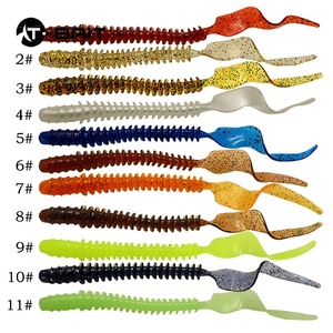 Esche morbide in silicone da 2,6 g e 12,2 cm <span class=keywords><strong>per</strong></span> la pesca, a forma di verme, gamberetto, crankbait <span class=keywords><strong>per</strong></span> persico e trota - Product Image 3