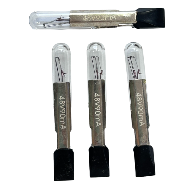 T6.8 6.5X44mm Morse Code Telephone Slider Indicator Light Bulb 24V 35mA Equipment signal Bulb 24-35KM