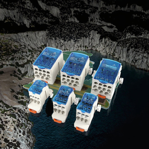 Ukk 80A phổ đơn cực duy nhất giai đoạn phân phối điện khối thiết bị đầu cuối kết nối dây điện Din Rail cho hộp nối - Product Image 2