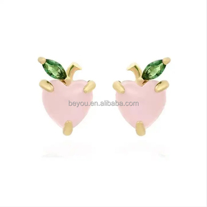 Rosa verde Manto verde Monalise pietra <span class=keywords><strong>tre</strong></span> strati collana gemma per gioielli regalo - Product Image 6