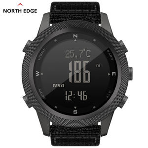 นาฬิกาดิจิตอล NORTH EDGE สำหรับผู้ชาย นาฬิกากีฬา วิ่ง ว่ายน้ำ พร้อมมาตรวัดความสูง บารอมิเตอร์ และเข็มทิศ - Product Image 4