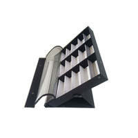 18 lunettes de soleil lunettes magasin de détail présentoir boîte de rangement plateau étui support Offre Spéciale étui plateau noir lunettes de soleil porter affichage