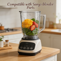 Pot de mixeur professionnel en verre sodocalcique épaissi 1415g, pièces de rechange compatibles Sanyo, Vaso Repuesto 1.5L, prix promotionnel