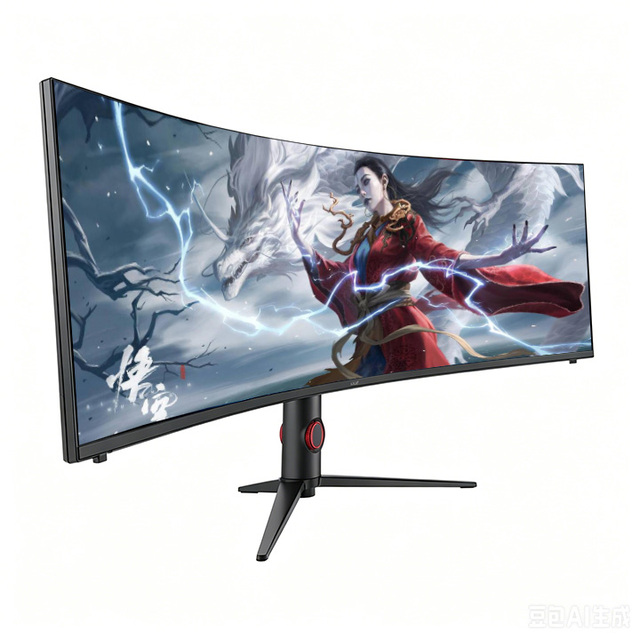 Super Wide 49 Inch 4k 5k 32:9 144hz 165hz DP  1ms HDR PC Screen Desktop LED Display Curved Gaming Monitor