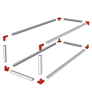 יצרן המספק לוחות עמידים בפני צינורות מתכת מרובעים וצינורות אלומיניום 20 מ "מ 25mm 30 מ" מ - Product Image 5