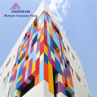 Panneau composite en aluminium ignifuge Alucobond, couleur unie, 4x8, panneaux muraux, meilleur prix