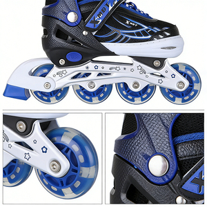 <span class=keywords><strong>Patines</strong></span> en Línea ZHOYA SPORT 2026 con Luces, <span class=keywords><strong>Patines</strong></span> de Cuatro Ruedas Ajustables para Niños, Zapatos de Patinaje Económicos - Product Image 3