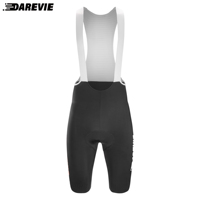 Pantalon court de vélo de route Darevie pour l'été, résistant à l'usure, respirant, extensible, avec bretelles, pour hommes