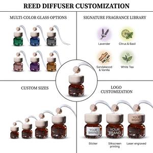 Refined <b>Car</b> Air Freshener <b>Bottle</b> High Shine Finish For Luxury Gift Boutique Wholesale Factory Direct Price Premium Set Gift - Product Image 2
