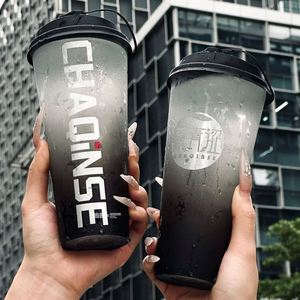 Disposable Custom logo 18oz 20oz 22oz pp Personalized <b>Plastic</b> <b>Cup</b> Milk Tea Cold <b>Drink</b> Coffee <b>Plastic</b> <b>Cup</b> with Lids - Product Image 3