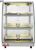 Vitrine isolée de vitrine de magasin de restauration rapide de réchauffeur d'aliments Offres Spéciales d'usine