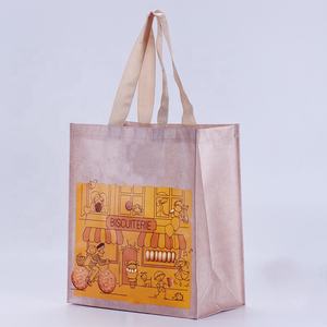 Eco Friendly Non Woven Casual <b>Tote</b> Zipper Closure Custom Reusable Waterproof Store Grocery <b>Shopping</b> <b>Bag</b> Printed Laminated - Product Image 5