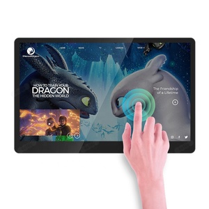 <b>10</b>-86 Inch <b>Tablet</b> Android Touch Screen POE Wall Mount 4K Business Series Metal Case Customizable Color Advertising Monitor - Product Image 1