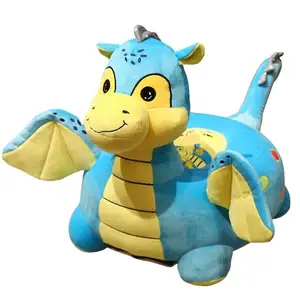 AIFEI TOY Cute Soft Children Learning Sit Chair Cushion Stuffed Flying Dragon Furniture Lazy Cartoon Baby Sofa Plush Toy