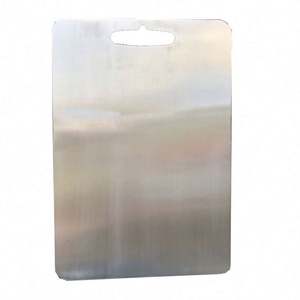 Planche à découper en titane pur de haute qualité 2024, design minimaliste écologique, forme rectangulaire pour la cuisine - Product Image 5