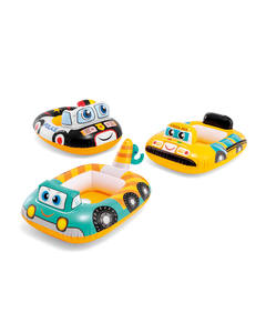 INTEX 59586 KIDDIE FLOATS Galleggiante per Bambini a Forma di Auto con Sedile, Galleggiante per Piscina per Bambini - Product Image 1