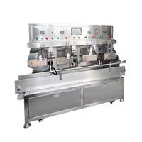 Machine d'emballage et de remplissage de sacs de tofu japonais 4 buses entièrement automatique Machine de remplissage de sacs de tofu d'oeufs