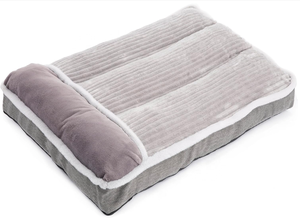 Super weiches großes Hunde bett kissen Klassischer rechteckiger Stil Solider rutsch fester Boden für Crate Kennel Sofa Haustier bett für größere Rassen - Product Image 2