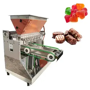 Zuckerbeer-Schokolade-Handbuch Lutscher kleine gelee-Einlage Desktop-Gummi-Bär Hartschokolade-Herstellungsmaschine