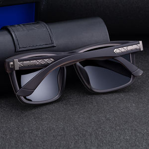 Lunettes de soleil polarisées carrées souples personnalisées avec logo Partagas Fashion Fancy, protection UV400, pour hommes - Product Image 4